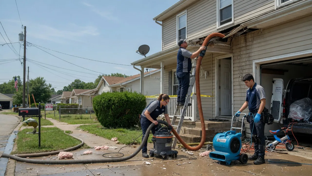 Water Damage Restoration in Glassport, PA near me